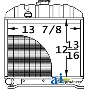 KU20040    Radiator---Replaces 15575-72060 